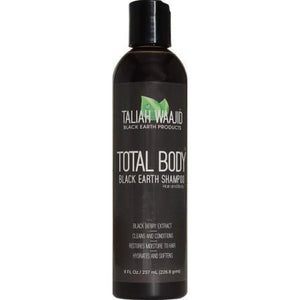 Taliah Waajid Total Body Black Earth Shampoo 8 Oz