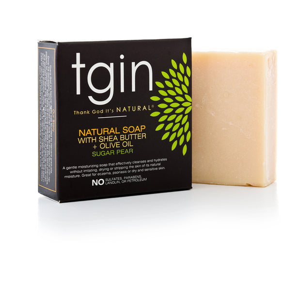Tgin Olive Oil Soap - Sugar Pear 4Oz
