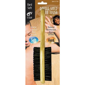 Titan Double Sided Club Brush Natural