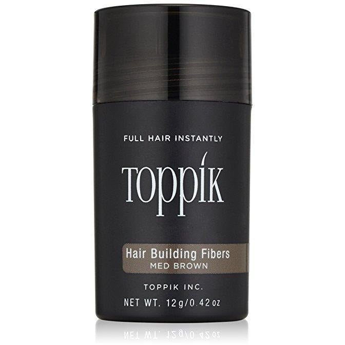 Toppik Hair Building Fibers, Medium Brown - 0.42 Oz