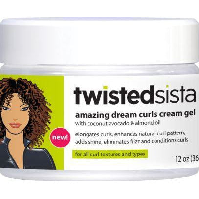 Twisted Sista Amazing Dream Curls Cream Gel, 12 Ounce
