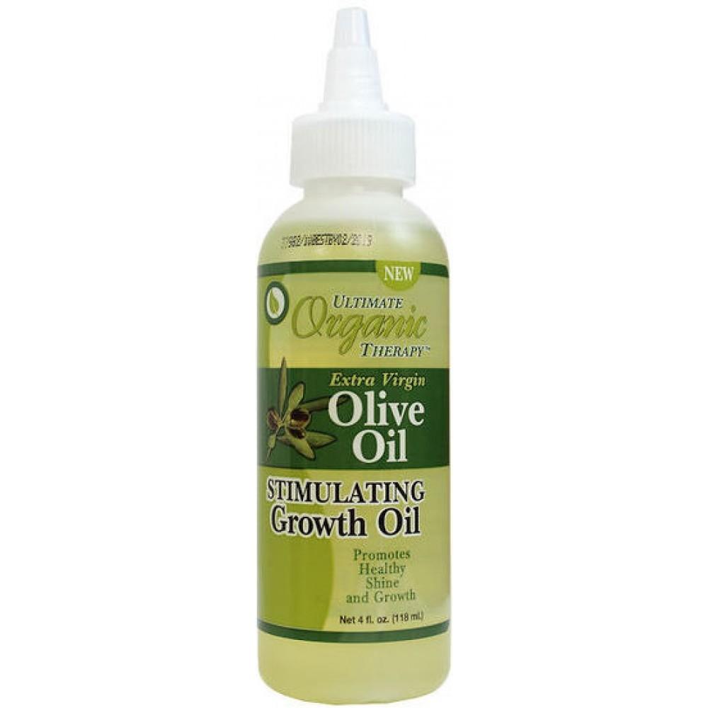 Ultimate Organic Therapy Olive Oil Stimulating Growth Oil - 4 Oz