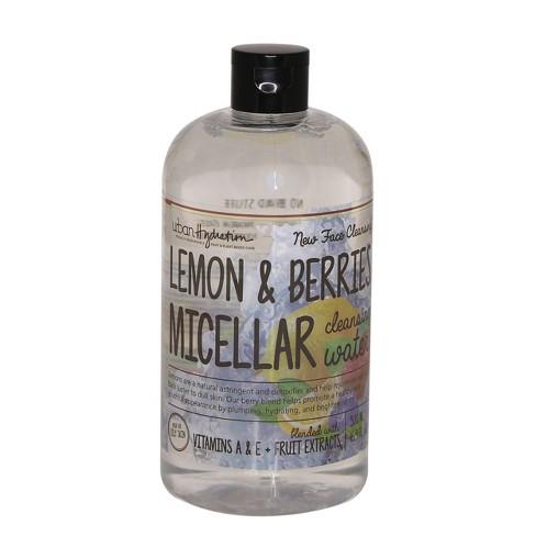 Urban Hydration Lemon & Berries Micellar Water 16.9Z
