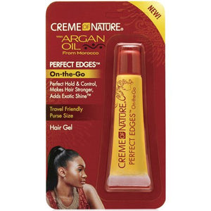 Creme of Nature Argan Oil Perfect Edges On-The-Go Hair Gel (6 Pack)