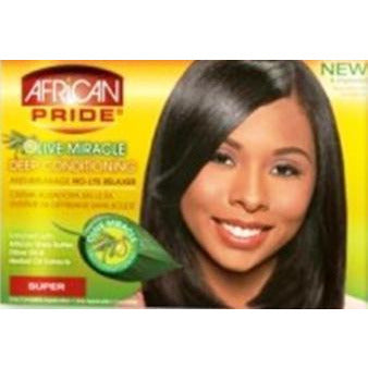 African Pride No Lye Relaxer Kit Super