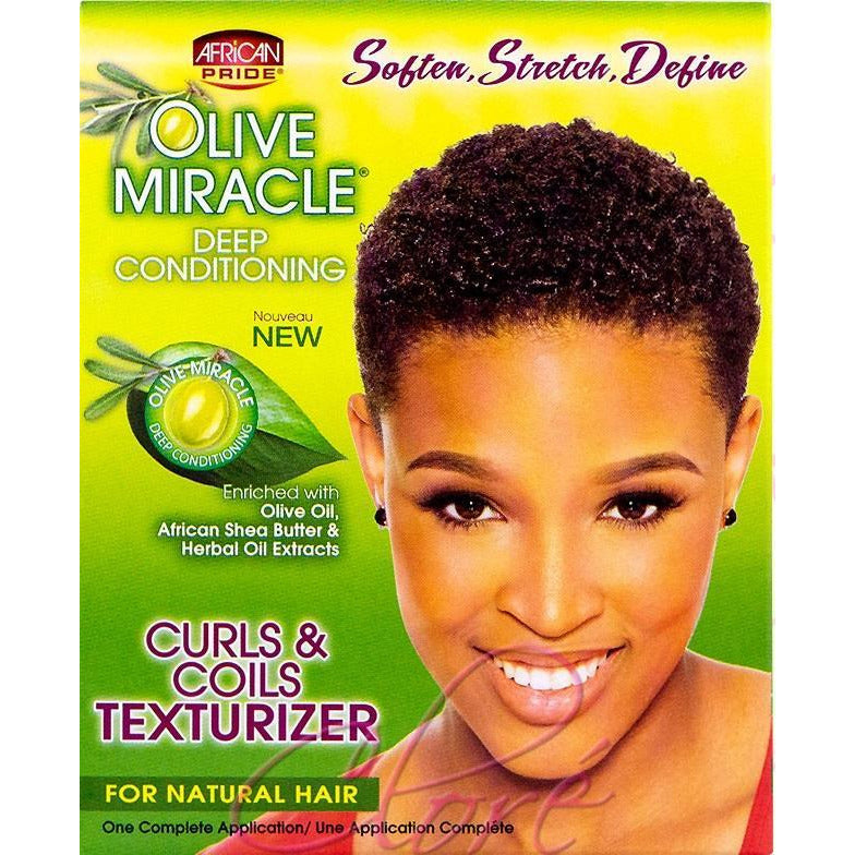 African Pride Olive Miracletexturizer Kit