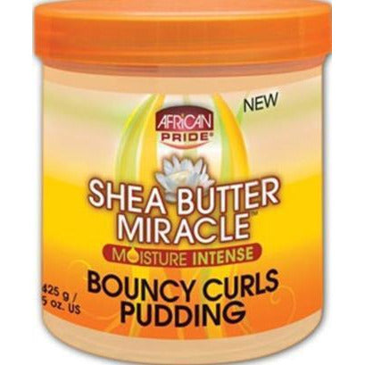 African Pride Shea Miracle Moisture Intense Bouncy Curls Pudding - 15 Oz