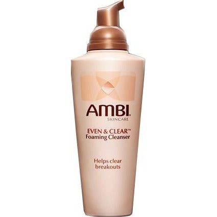 Ambi Even And Clear Foaming Cleanser, 6 Ounce