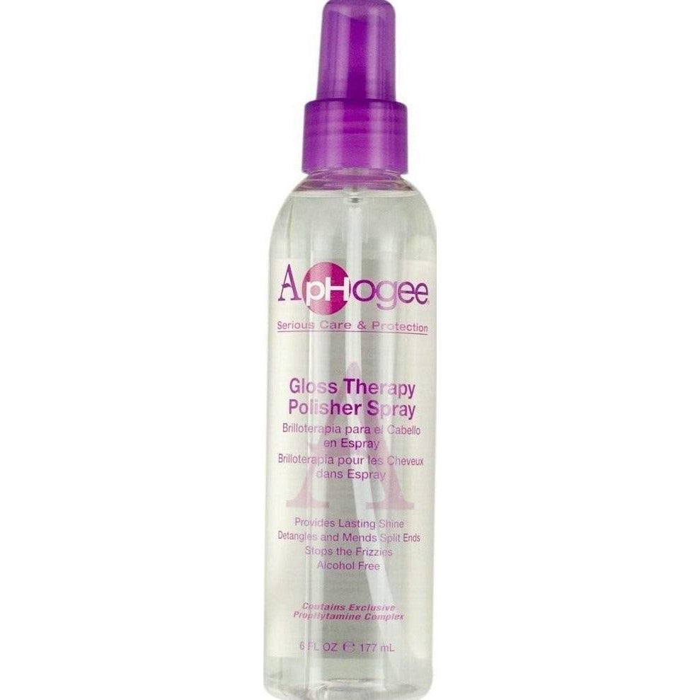 Aphogee Gloss Therapy Polisher Spray, 6 Ounce