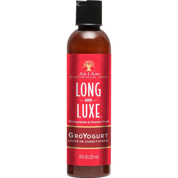 As I Am Long & Luxe Groyogurt Leave-In Conditione 8 OZ