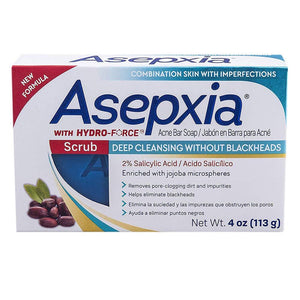 Asepxia Cleansing Bar Scrub 4 Oz