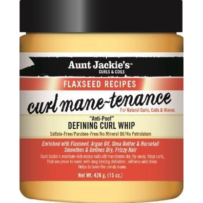 Aunt Jackie'S Flaxseed Collection Curl Mane-Tenance Defining Curl Whip 15 Oz