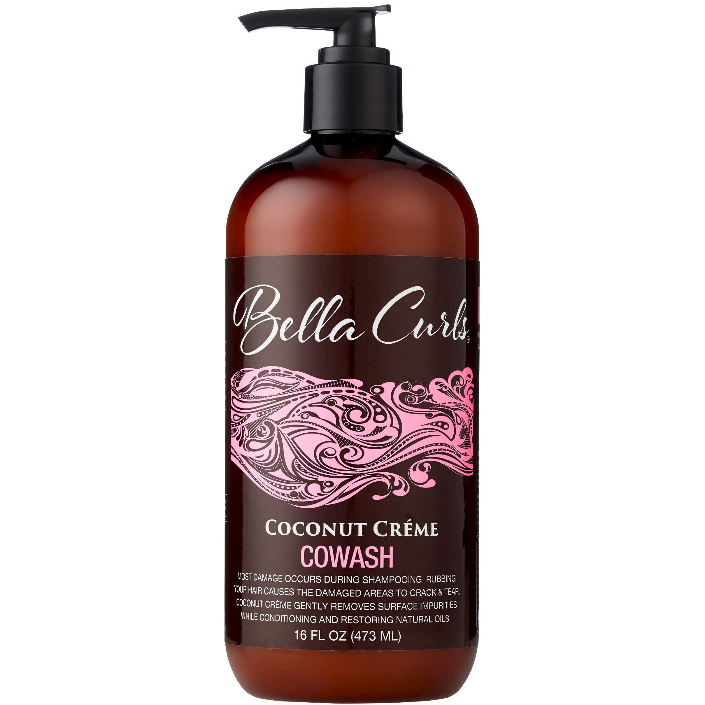 Bella Curls Coconut Cowash 16 Ounce