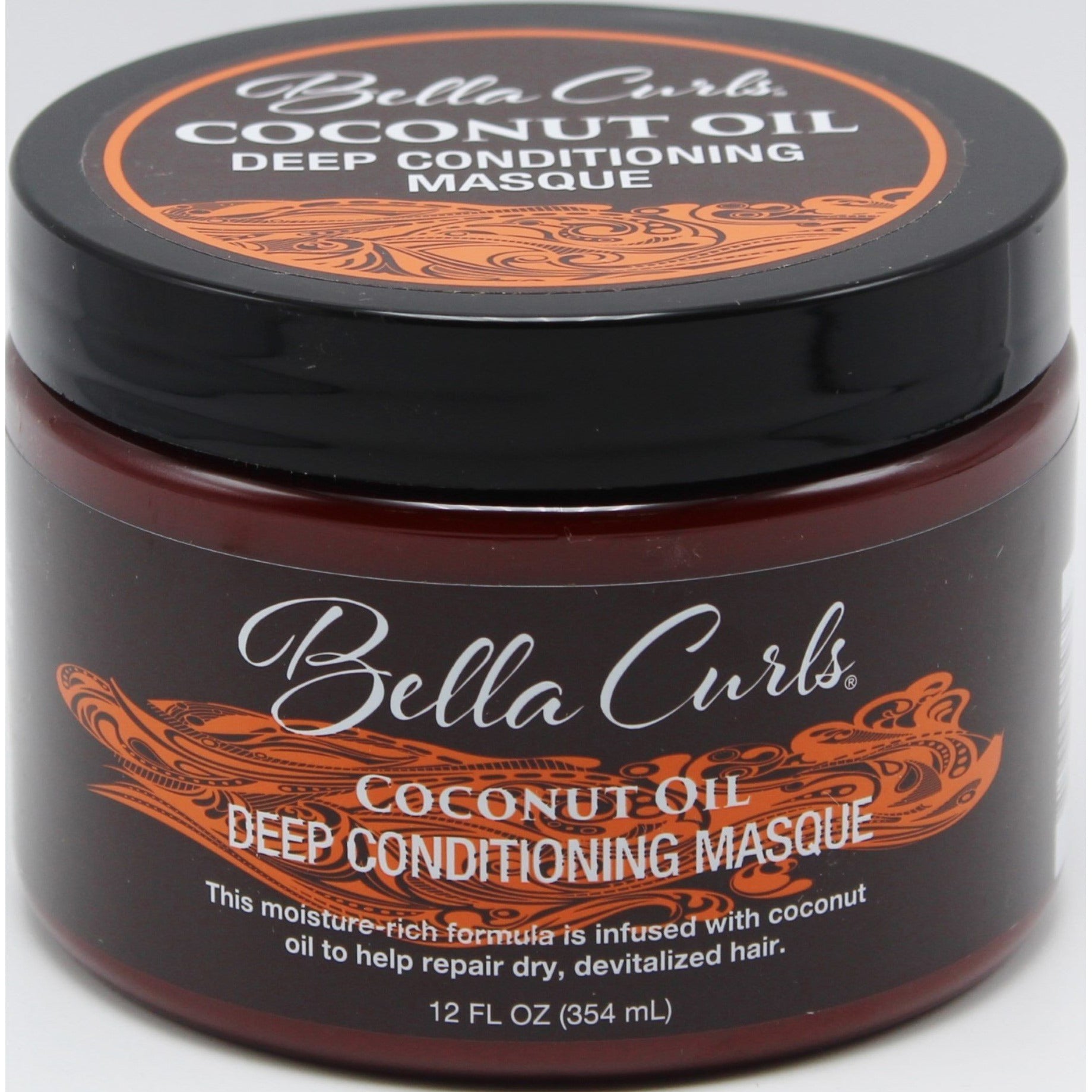 Bella Curls Coconut Oil Deep Conditioning Masque 12 Ounce