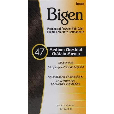 Bigen Hair Color 47 Medium Chestnut 0.21 Oz