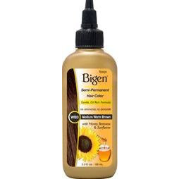 Bigen Semi Permanent Hair Color Medium Warm Brown 3 Oz