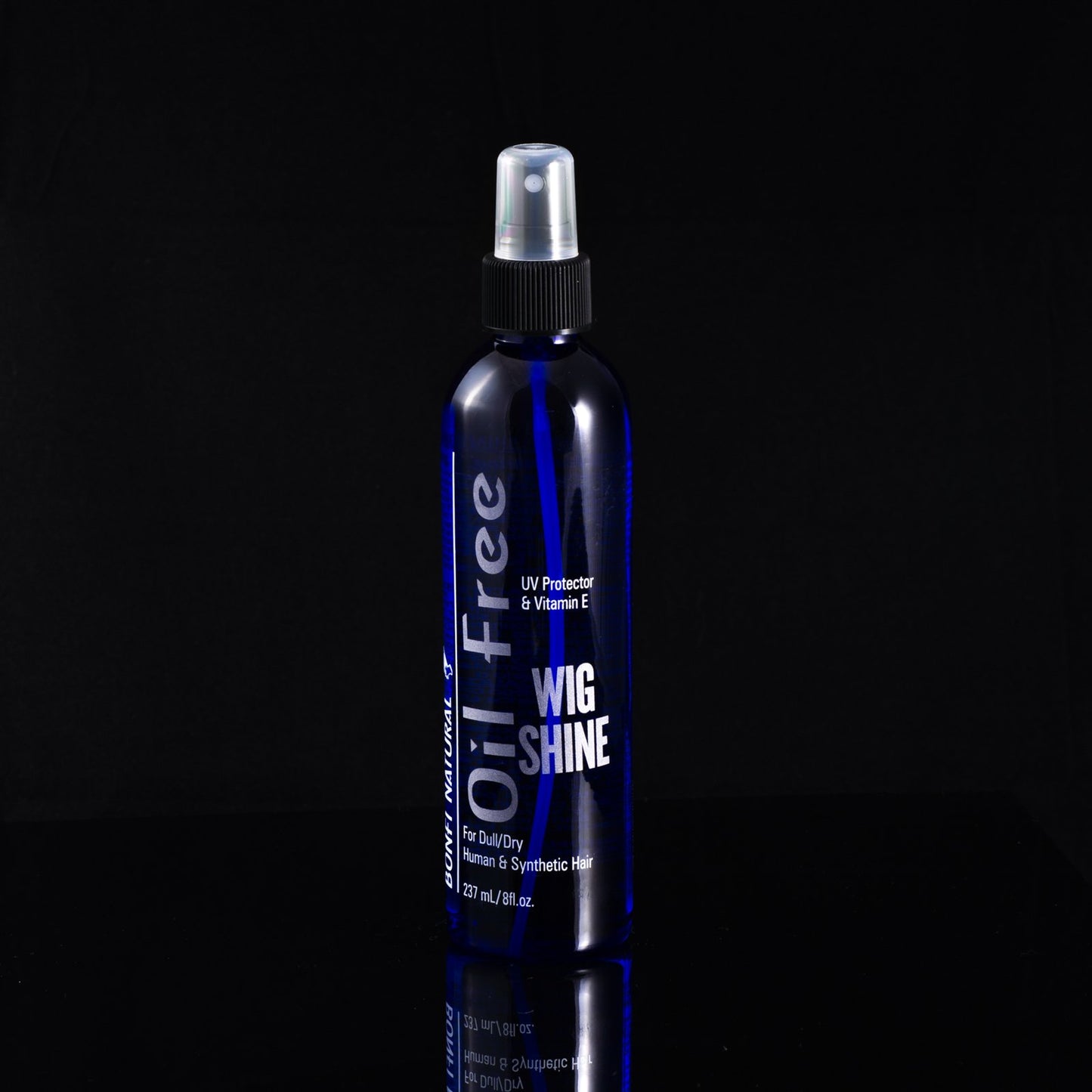 Bonfi Natural Oil-Free Wig Shine Spray 8Oz (3-Pieces)