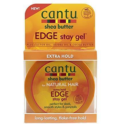 Cantu Shea Butter For Natural Extra Hold Edge Stay Gel 4.5 Oz