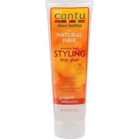 Cantu Shea Butter Extreme Hold Styling Stay Glue (8 Oz.)