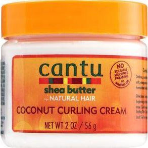 Cantu Shea Butter Coconut Curling Cream For Natural Hair, 2 Ounce (12 Pack)