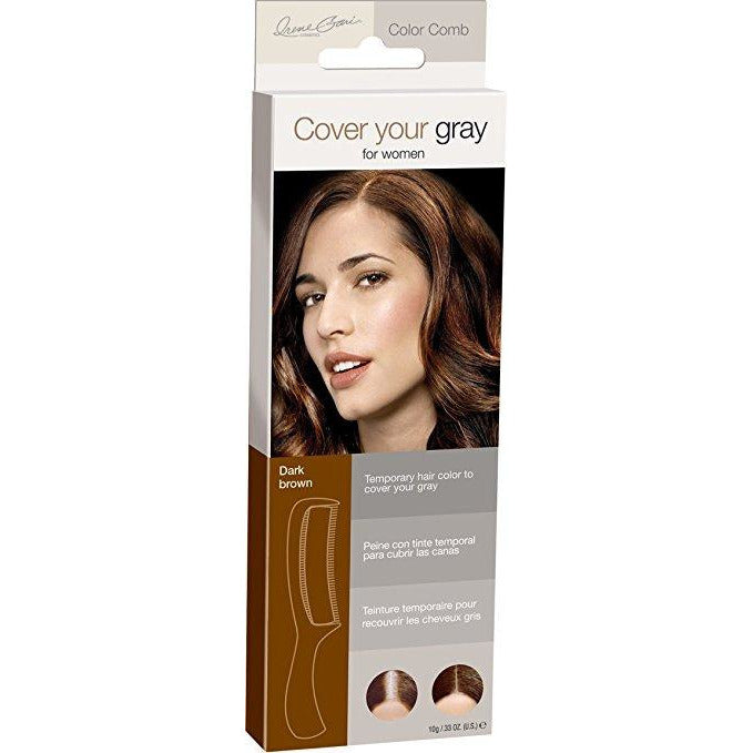 Cover Your Gray Color Comb Dark Brown, 0.33 Oz