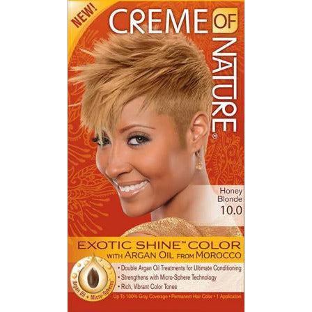 Creme Of Nature Argan Hair Color 10.0 Honey Blonde