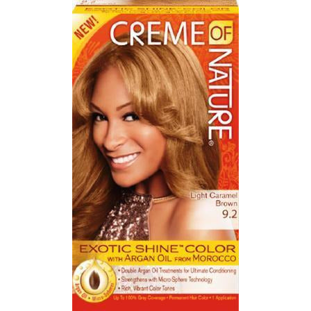 Creme Of Nature Argan Hair Color 9.2 Light Caramel Brown