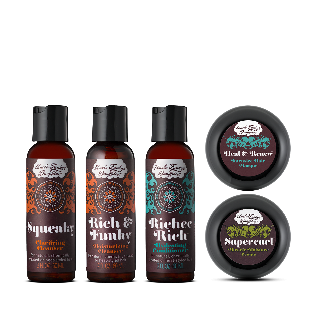 Uncle Funky'S Daughter Crystal Clean Deep Cleansing Travel Kit