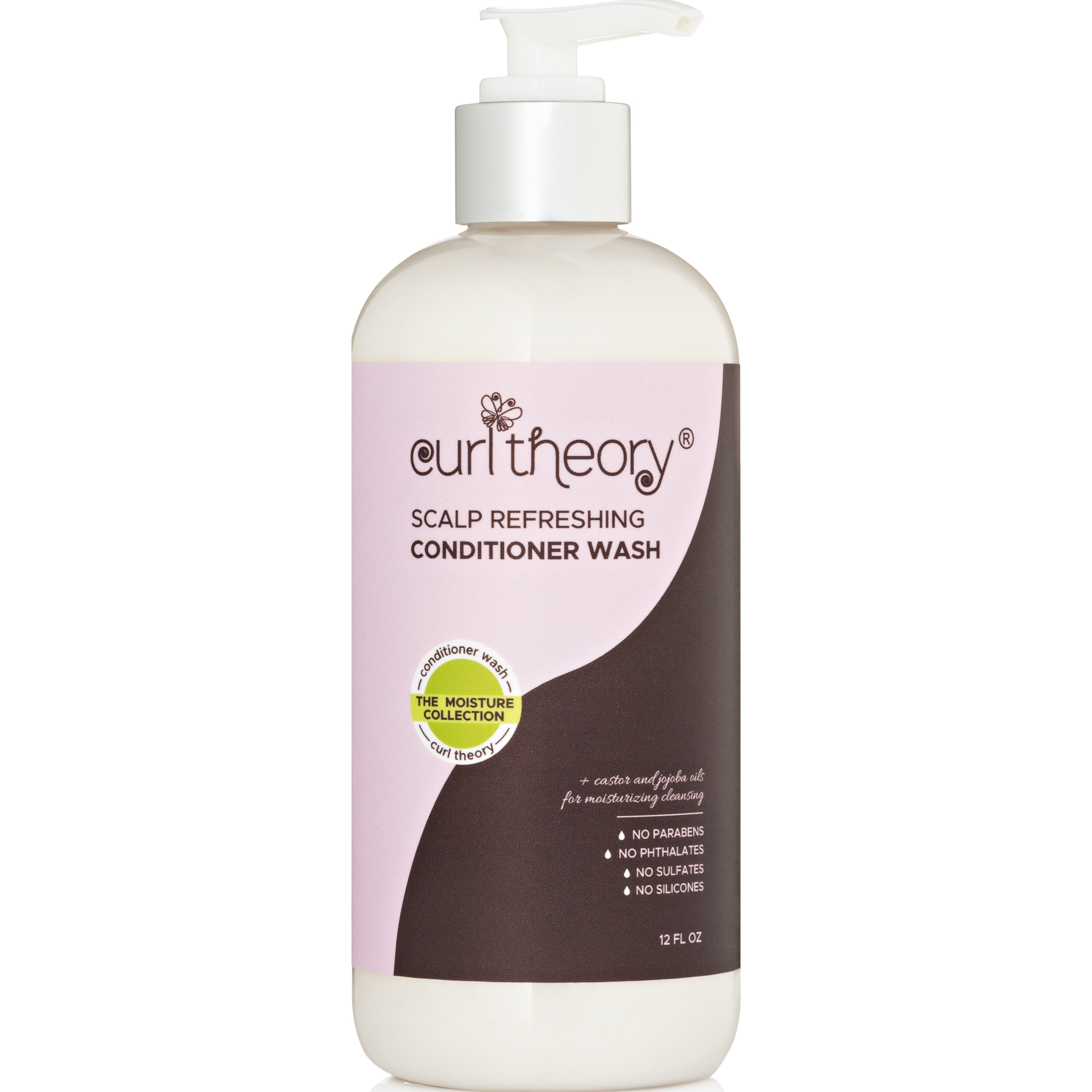 Curl Theory Scalp Refreshing Conditioner Hair Wash 12 Oz
