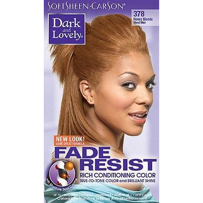 Dark And Lovely 378 Fade-Resist Rich Conditioning Hair Color - Honey Blonde