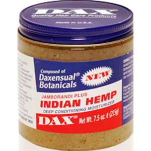 Dax Indian Hemp Deep Conditioning Moisturizer 7.5 Oz