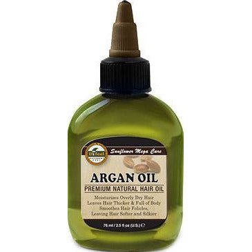 Difeel Premium Natural Hair Oil Argan Oil, 2.5 Oz