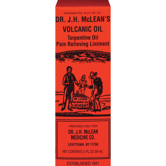 Dr Mcleans Volcanic Oil 2 Oz