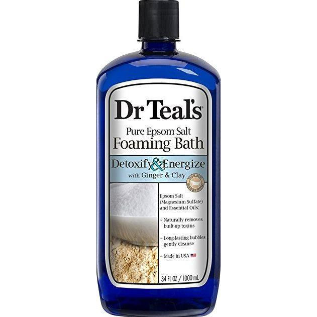 Dr Teals Detox Foaming Bath 34 Oz