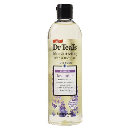 Dr Teal's Soothe & Sleep With Lavender Body And Bath Oil, 8.8 Fl Ounce