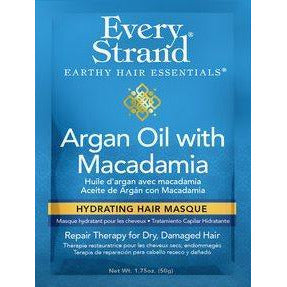 Every Strand Argan Oil With Macadamia Hydrating Hair Masque, 1.75 Oz (12 Pack)