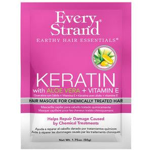 Every Strand Keratin With Aloe Vera + Vitamin E Hair Masque For Chemically Treated Hair, 15 Oz