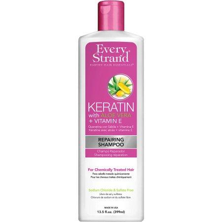Every Strand Keratin With Aloe Vera + Vitamin E Repairing Shampoo, 13.5 Oz