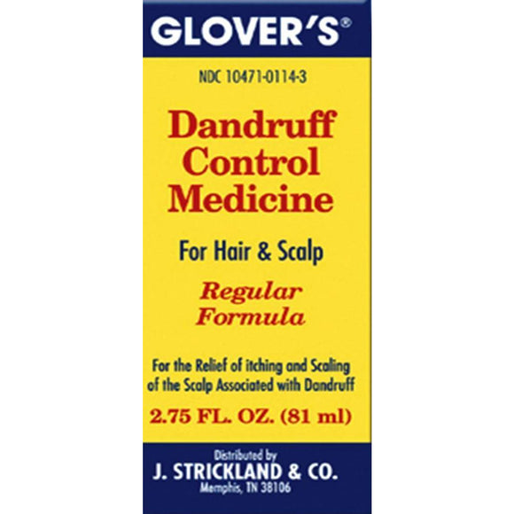 Glover's Dandruff Control Medicine Regular Formula - 2.75 Oz