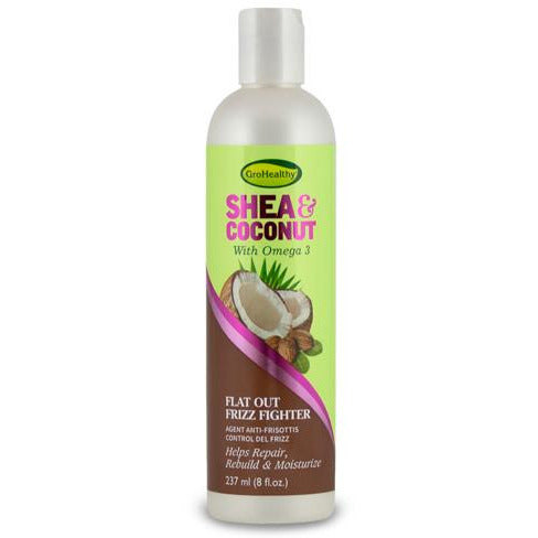 Grohealthy Shea & Coconut Flat Out Frizz Fighter 8 Oz