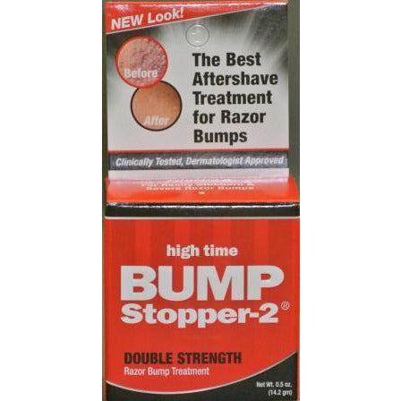 High Time Bump Stopper-2 Double Strength Razor Bump Treatment, 0.5Oz