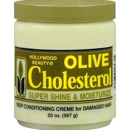 Hollywood Beauty Olive Cholesterol Super Shine & Moisturize, 20 Oz