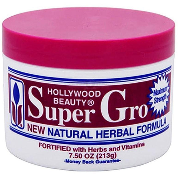 Hollywood Beauty Super Gro Herbal Formula, 7.5 Ounce
