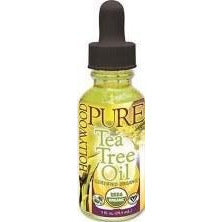 Hollywood Beauty Usda Certified Organic Oil, Tea Tree, 1 Ounce (minimum 3 to ship)