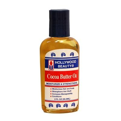 Hollywood Beauty Cocoa Butter Oil, 2 Oz