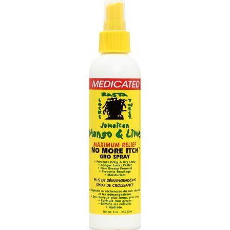 Jamaican Mango No More Itch Gro Spray, Maximum, 16 Ounce