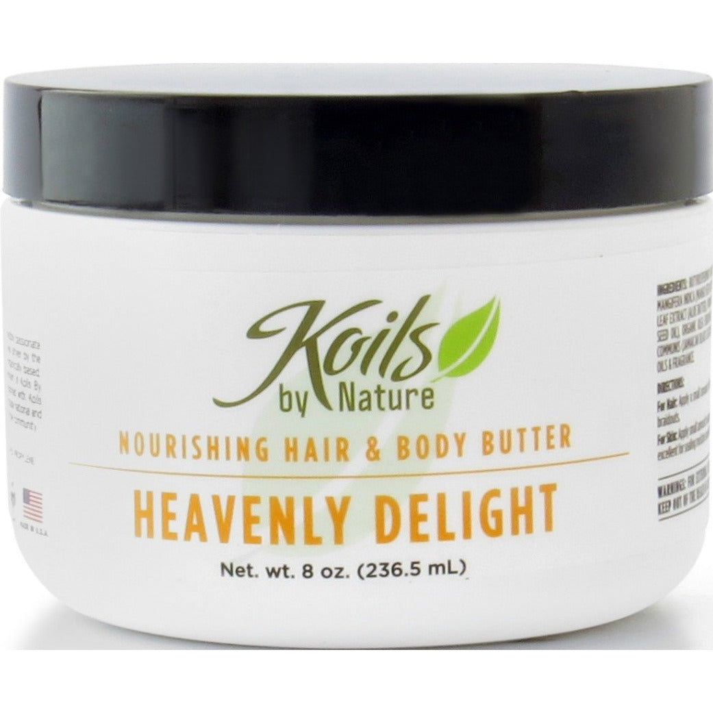 Koils By Nature Nourishing Hair & Body Butter Heavenly Delight - 8 Oz