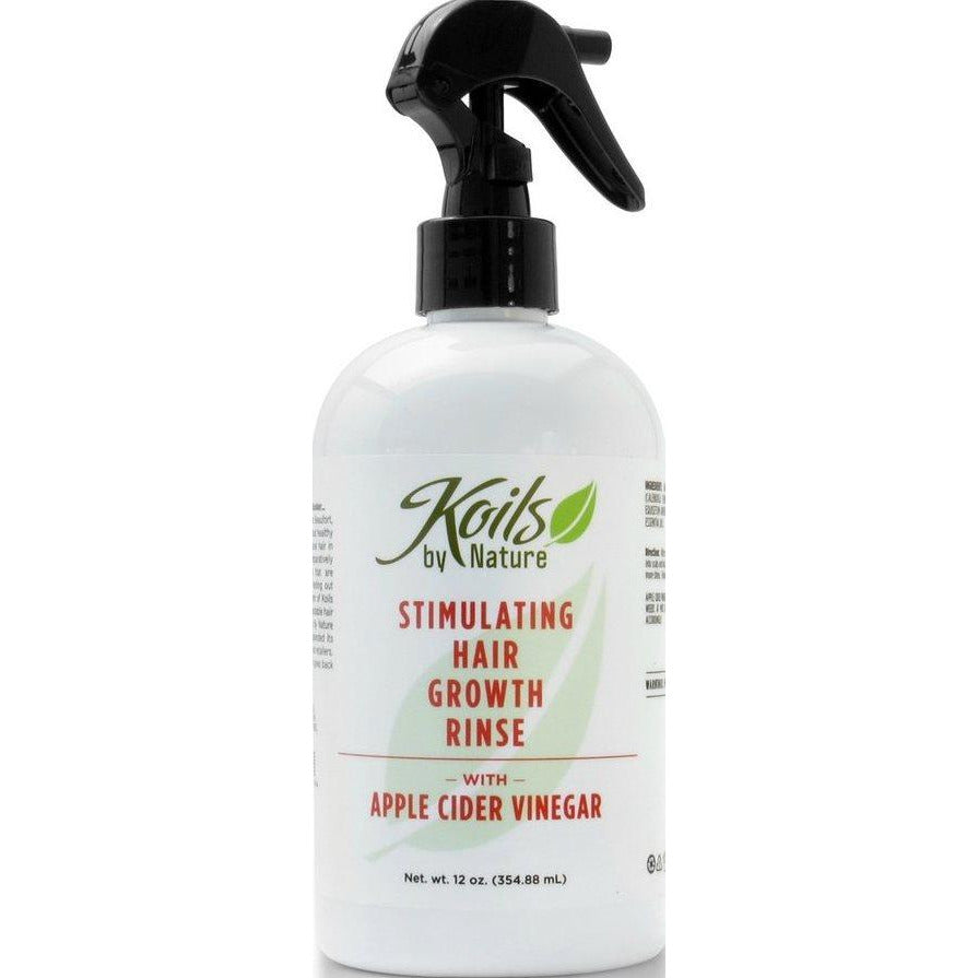 Koils By Nature Stimulating Hair Growth Rinse With Apple Cider Vinegar - 12 Oz