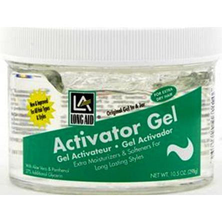 Long Aid Activator Gel For Extra Dry Hair, 15 Ounce