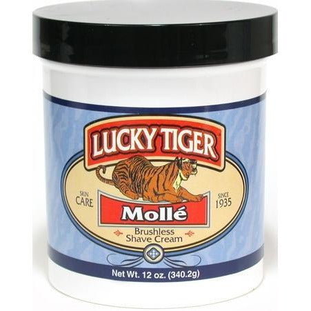 Lucky Tiger Molle Shave Cream, 12 Ounce